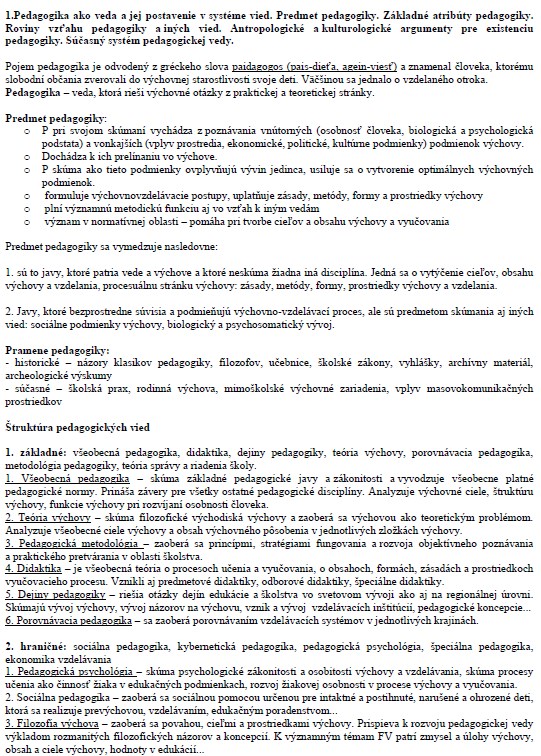 Antropologické a kulturologické argumenty pre pedagogiku